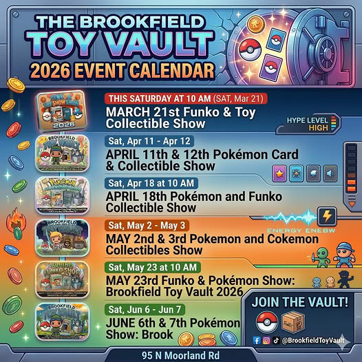 Pokemon Card Show & Funko Shop | Brookfield WI